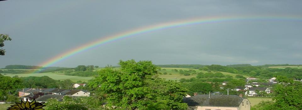 Rainbow over Bickendorf, Germany